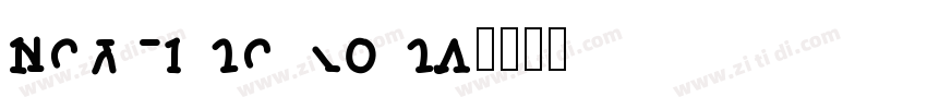 new time Roma字体转换